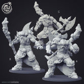 Hill Giants 3D-printed model